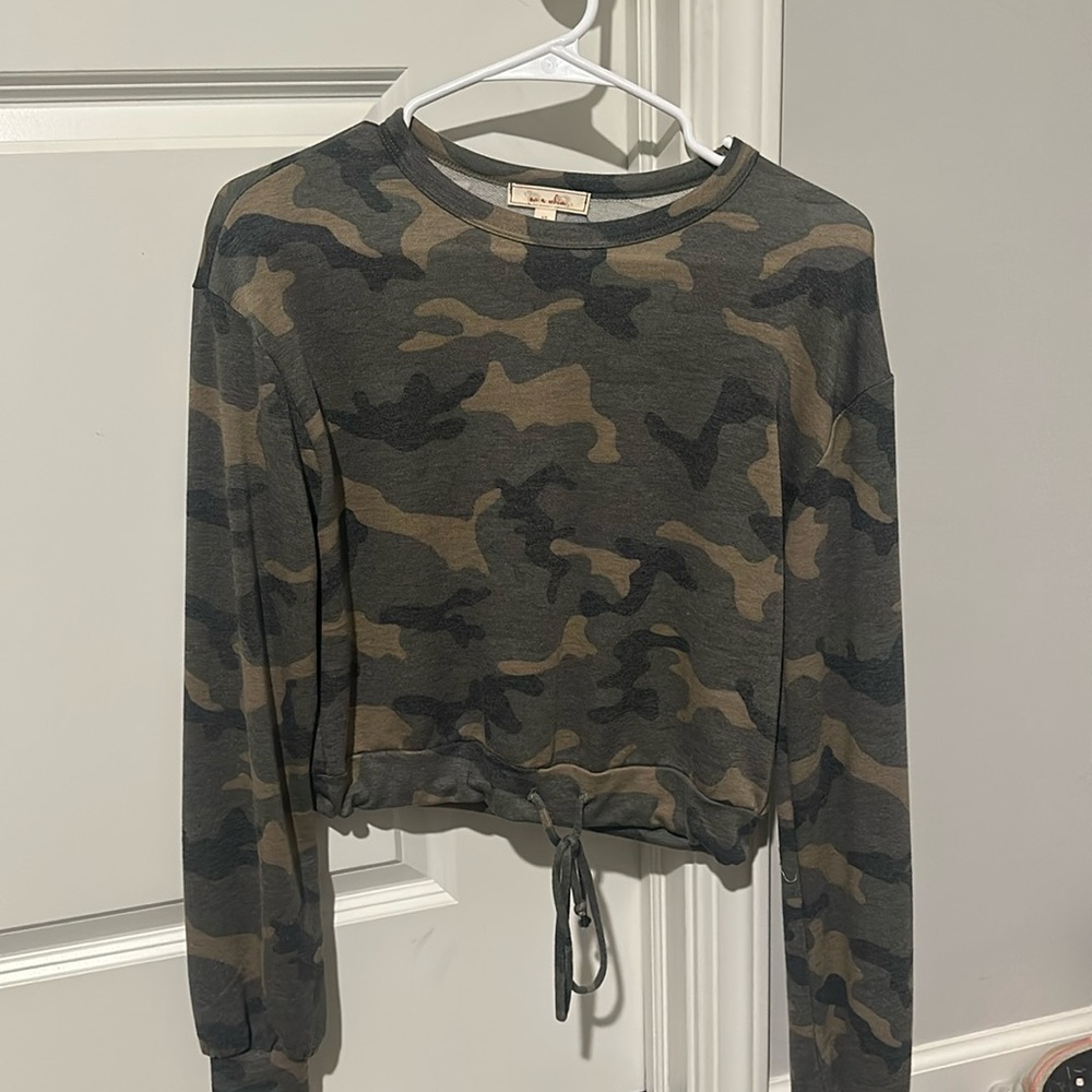 Camp crop/long sleeve